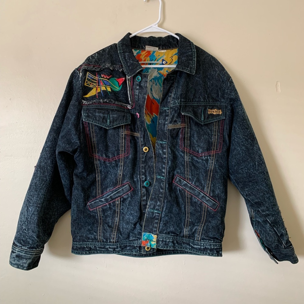 90’s Major Damage Jean jacket
